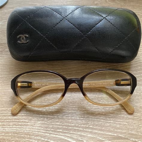 chanel red reading glasses|Chanel reading glasses with chain.